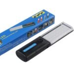 ⁦Lampe de Travail LED Rechargeable Éclairage Ultra-Puissant avec Panneau Solaire Intégré – مصباح عمل قابل للشحن⁩ - الصورة ⁦2⁩