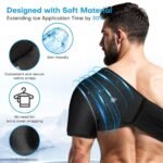 ⁦Pack coussinet d’épaule en gel chaud et froid pour soulager les douleurs⁩ - الصورة ⁦3⁩