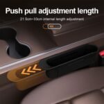 ⁦Boîte de Rangement Extensible entre les Sièges pour Voitures Y-916 – منظم أغراض في السيارة⁩ - الصورة ⁦2⁩