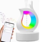 ⁦Humidificateur antigravité et haut-parleur Bluetooth RGB en forme de goutte d’eau – معطر جو ومكبر صوت⁩ - الصورة ⁦2⁩