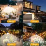 ⁦Lampe murale solaire avec détecteur de mouvement et guirlande lumineuse – مصباح خارجي بالطاقة الشمسية⁩ - الصورة ⁦4⁩