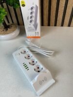 ⁦Multiprise 4 SOCKET 2500W avec USB, Type-C et chargement sans fil – مقبس طاقة وشاحن لاسلكي⁩ - الصورة ⁦9⁩