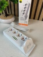 ⁦Multiprise 4 SOCKET 2500W avec USB, Type-C et chargement sans fil – مقبس طاقة وشاحن لاسلكي⁩ - الصورة ⁦8⁩