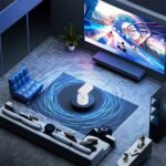 ⁦Mini Projector Karaoke Portable Support 4K 1080P YS-300 KTV – جهاز مديا ذكي للعرض على الحائط مع كاريوكي⁩ - الصورة ⁦4⁩