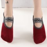 ⁦Paires Chaussettes de Yoga pour Femme Antidérapantes⁩ - الصورة ⁦3⁩