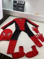 ⁦Tenue de Deguisement Spiderman Complet 5PCS Pour Enfants – بدلة سبايدرمان⁩ - الصورة ⁦4⁩