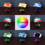 ⁦Haut-parleur Bluetooth sans fil 5 en 1 avec lumière ambiante colorée⁩ - الصورة ⁦5⁩