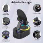 ⁦Haut-parleur Bluetooth sans fil 5 en 1 avec lumière ambiante colorée⁩ - الصورة ⁦3⁩