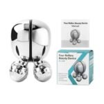 ⁦Masseur à rouleaux 4D pour le visage et le corps rotatif à 360 degrés – أداة تدليك يدوية⁩ - الصورة ⁦7⁩