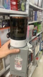 ⁦Machine de nettoyage de pinceaux maquillage électrique portable 3en1 - منظف ​​ومجفف فرش المكياج الأوتوماتيكي⁩ - الصورة ⁦7⁩