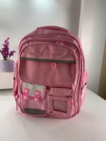 ⁦Sac à Dos Enfant pour École primaire de Haute Qualité Rose – حقيبة ظهر مدرسية للأطفال وردي⁩ - الصورة ⁦4⁩