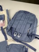 ⁦Ensemble de sacs d’école Kawai pour adolescents 5Pcs Guiyu V1 Bleu – محفظة 5 قطع كاواي أزرق⁩ - الصورة ⁦6⁩