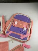 ⁦Ensemble de sacs d’école Kawai pour adolescents 5Pcs Guiyu V1 Rose – محفظة 5 قطع كاواي وردي⁩ - الصورة ⁦8⁩