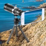 ⁦Téléobjectif pour smartphone à zoom optique 20x avec trépied⁩ - الصورة ⁦2⁩