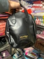 ⁦Pochette cosmétique ensimili cuir à double fermeture éclair⁩ - الصورة ⁦8⁩