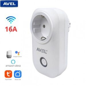 AVEL Prise intelligente WiFi avec commande vocale GM – مقبس طاقة ذكي (ويفي)