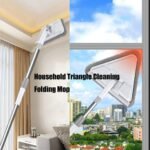 ⁦Vadrouille de Nettoyage avec Manche Long Pliable à 180° avec Grattoir – ممسحة من ميكروفيبر للتنظيف في أصعب المناطق⁩ - الصورة ⁦3⁩