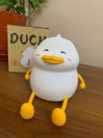 ⁦Veilleuse en Silicone Forme Canards pour Chambre d’enfant Rechargeable⁩ - الصورة ⁦9⁩