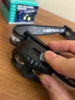 ⁦Lampe frontale LED rechargeable 1500 lumens, 5 modes, étanche IPX4 – مصباح الرأس⁩ - الصورة ⁦8⁩