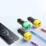 ⁦Chargeur Voiture 3en1 Fast Charge 45W - شاحن سيارة سريع⁩ - الصورة ⁦2⁩