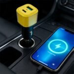 ⁦Chargeur Voiture 3en1 Fast Charge 45W - شاحن سيارة سريع⁩ - الصورة ⁦3⁩