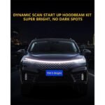 ⁦LED dynamiques Bandes lumineuses pour capot de voiture⁩ - الصورة ⁦5⁩