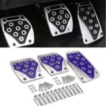 ⁦3 x couvercle de pédale antidérapant d'accélérateur de transmission manuelle - دواسات قدم السيارات اليدوية⁩ - الصورة ⁦2⁩