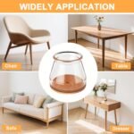 ⁦Protections de sol en silicone pour pieds de chaise pack 20pcs - طقم واقيات الأرجل للكراسي⁩ - الصورة ⁦2⁩