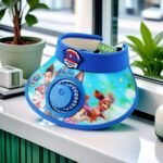 ⁦Chapeau d’été pour Enfants avec Ventilateur – قبعة واقية من الشمس مع مروحة⁩ - الصورة ⁦2⁩