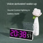 ⁦Horloge Électronique Multifonctionnelle avec Affichage de la Température – ساعة إلكترونية متعددة الوظائف مع عرض درجة الحرارة⁩ - الصورة ⁦4⁩