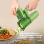 ⁦Trancheuse à électrique multifonctionnelle pour légumes et fruits – جهاز تقطيع الخضر والفواكه⁩ - الصورة ⁦5⁩