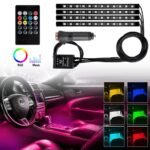 ⁦Sound atmosphere lamp 48 LED pour voiture⁩ - الصورة ⁦3⁩