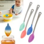 Pack 4Pcs Cuillère Bébé White Hot Thermosensible – طقم ملاعق لتغذية الأطفال مستشعرة للحرارة