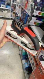 ⁦Aiguisoir de couteaux a 3 étapes en acier diamant enduit de céramique , outils d’affûtage de cuisine⁩ - الصورة ⁦4⁩