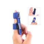 ⁦Attelle De Doigt ,Index en Aluminium Réglable Moyen Doigt Récupération Protection Contre Les Blessures⁩ - الصورة ⁦4⁩