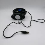 ⁦Ventilateur électrique 12V pour tableau de bord de voiture, rotatif à 360 degrés⁩ - الصورة ⁦4⁩