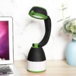 ⁦Lampe de poche 3 en 1 , bureau et camping 180 réglable , 3 modes, rechargeable avec fonction batterie externe⁩ - الصورة ⁦2⁩