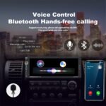 ⁦Autoradio 1 DIN avec écran Tactile de 6,9 Pouces Compatible avec Apple CarPlay Wireless/Android Auto - جهاز راديو سيارة⁩ - الصورة ⁦6⁩