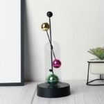 ⁦Boule d'équilibre de bureau à mouvement perpétuel,décor anti-stress⁩ - الصورة ⁦3⁩