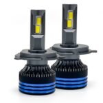 ⁦Kit Lampe de phare LED H4 Philips 6000K-16000LM Ultra Puissant - مصابيح إضاءة أمامية للسيارات⁩ - الصورة ⁦4⁩