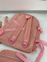 ⁦Ensemble de sacs d’école Kawai pour adolescents 4Pcs HAOLIDA V2 Rose – محفظة 4 قطع كاواي وردي⁩ - الصورة ⁦6⁩