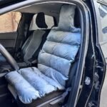 ⁦Housse de Protection Siège Auto en Velours Rembourrée Confortable et Moelleux – فرشة مقعد السيارة جد مريحة⁩ - الصورة ⁦7⁩