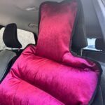 ⁦Housse de Protection Siège Auto en Velours Rembourrée Confortable et Moelleux – فرشة مقعد السيارة جد مريحة⁩ - الصورة ⁦3⁩