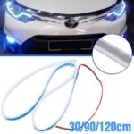 ⁦Feux de Jour LED Et Clignotant 2Pcs Pour Phares de Voiture 60cm⁩ - الصورة ⁦7⁩