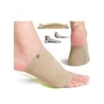 ⁦Paire Semelles de pied Soutien de la voûte plantaire en silicone pour fasciite plantaire orthopédique V2⁩ - الصورة ⁦3⁩