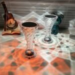 ⁦Lampe de table en cristal sans fil Tactile Rgb pour chambre V2⁩ - الصورة ⁦4⁩