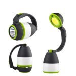 ⁦Lampe de poche 3 en 1 , bureau et camping 180 réglable , 3 modes, rechargeable avec fonction batterie externe⁩ - الصورة ⁦5⁩
