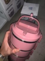 ⁦Boîte Repas en acier inoxydable 4 Couches avec Fonction d'étanchéité⁩ - الصورة ⁦7⁩