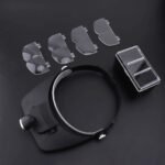 ⁦Loupe frontale avec 4 lentilles détachables pour la lecture et la réparation électronique – نظارات تكبير مع 4 عدسات قابلة للفصل⁩ - الصورة ⁦3⁩