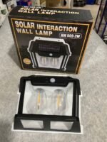 ⁦Applique murale solaire étanche pour petite maison, fil Rett à induction, lumière chaude, cour, villa, jardin, extérieur⁩ - الصورة ⁦11⁩